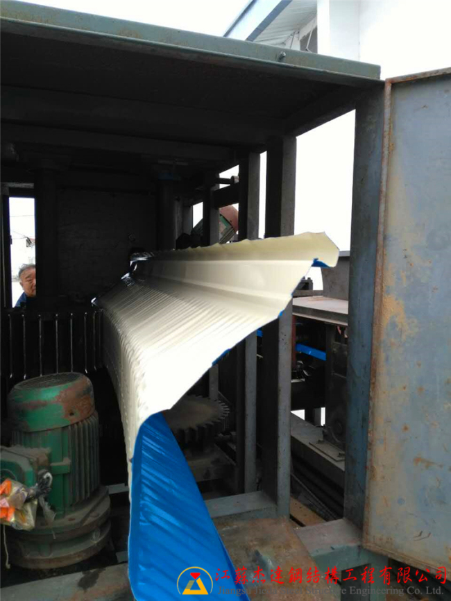 鹽城市便倉(cāng)糧庫拱形屋頂彎板